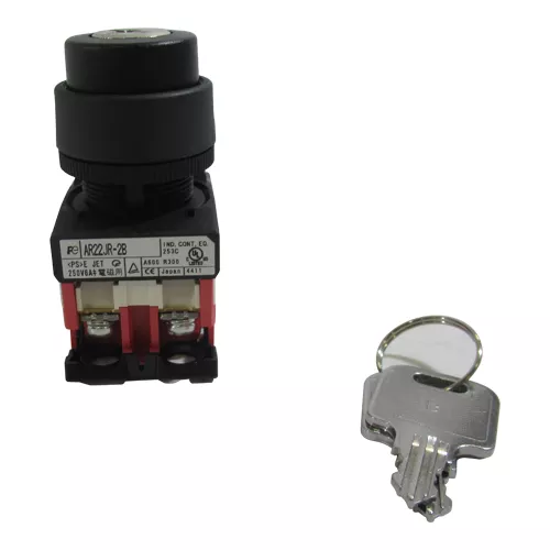 Fuji Electric | AR22JR-2B11B | Key Selector Switch