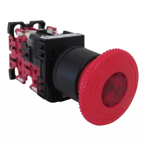 Fuji Electric | AR22V2L-03E3R | Emergency-Stop Switch