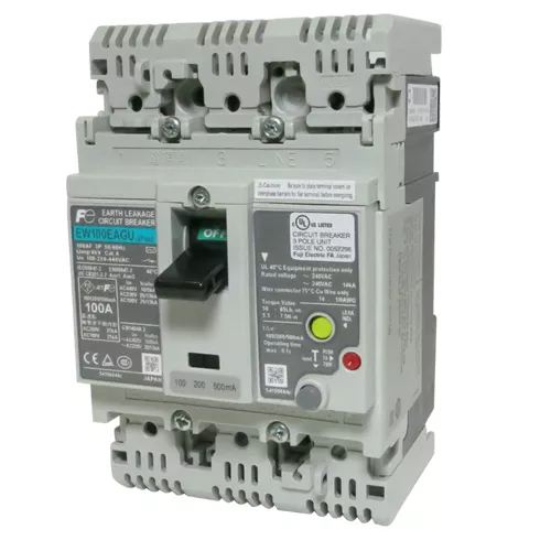 Fuji Electric | EW100EAGU-3P100K | Circuit Breaker