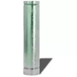Gas Vent Chimney Pipe, Type B, 6-In. x 3-Ft.