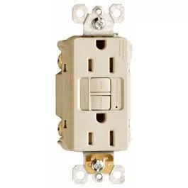 gfci-receptacle-night-light-15a-ivory GFCI Receptacle/Night Light, 15A, Ivory