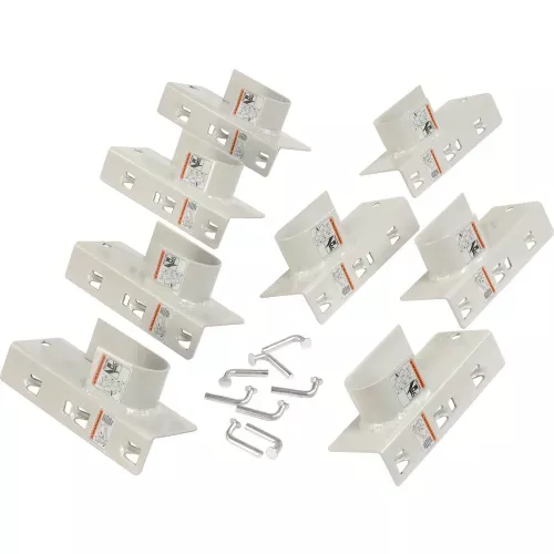 Global Industrial Axle Brackets, 4 Pairs