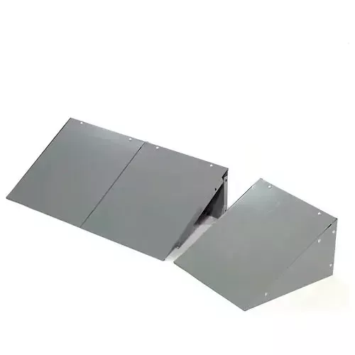 global-industrial-locker-slope-top-kit-12-x12-gray Global Industrial™ Locker Slope Top Kit, 12"x12", Gray