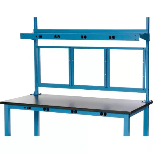 global-industrial-panel-mounting-kit-48-w-bench-blue Global Industrial Panel Mounting Kit for 48"W Bench -Blue