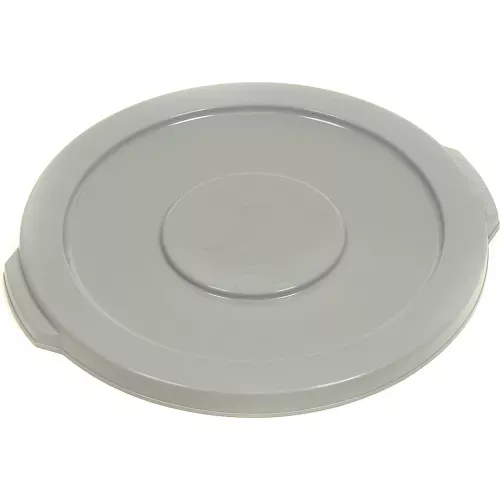global-industrial-plastic-trash-can-lid-10-gallon-gray Global Industrial Plastic Trash Can Lid - 10 Gallon Gray