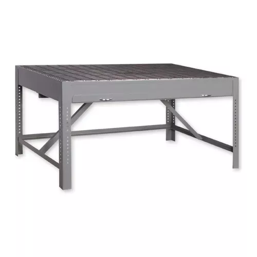 global-industrial-pro-welding-table-36-w-x-24-d-gray Global Industrial Pro Welding Table, 36"W x 24"D, Gray