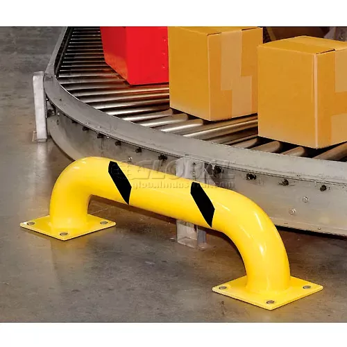 global-industrial-rack-guard-round-9-h-x-36-l Global Industrial™ Rack Guard, Round, 9"H x 36"L