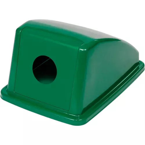 Global Industrial Recycling Bottle & Can Lid, Green