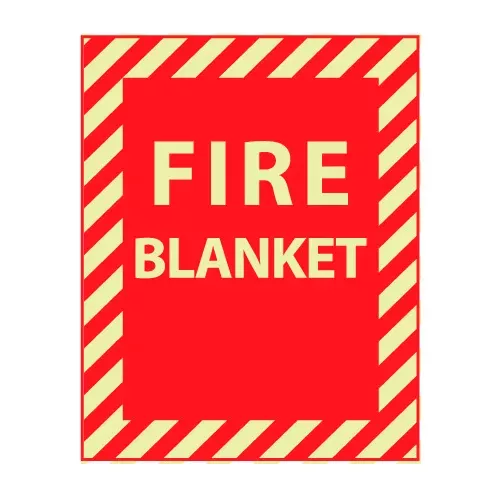 glow-sign-rigid-plastic-fire-blanket Glow Sign Rigid Plastic - Fire Blanket