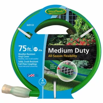 green-thumb-all-weather-garden-hose-medium-duty Green Thumb All-Weather Garden Hose Medium-Duty