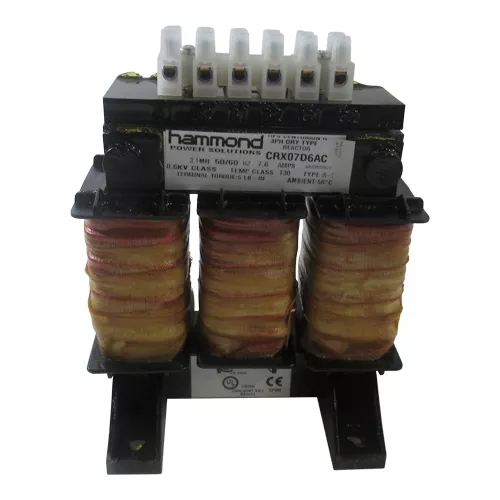 hammond-mfg-crx07d6ac-line-reactor Hammond Mfg | CRX07D6AC | Line Reactor
