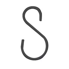 hanging-plant-extender-s-hook-black-3-5-in-2-pk Hanging Plant Extender S Hook, Black, 3.5-In., 2-Pk.