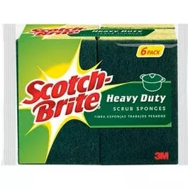 Heavy Duty Scrub Sponge, 6-Pk.