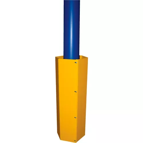 hexagonal-steel-column-guard-48 Hexagonal Steel Column Guard 48"