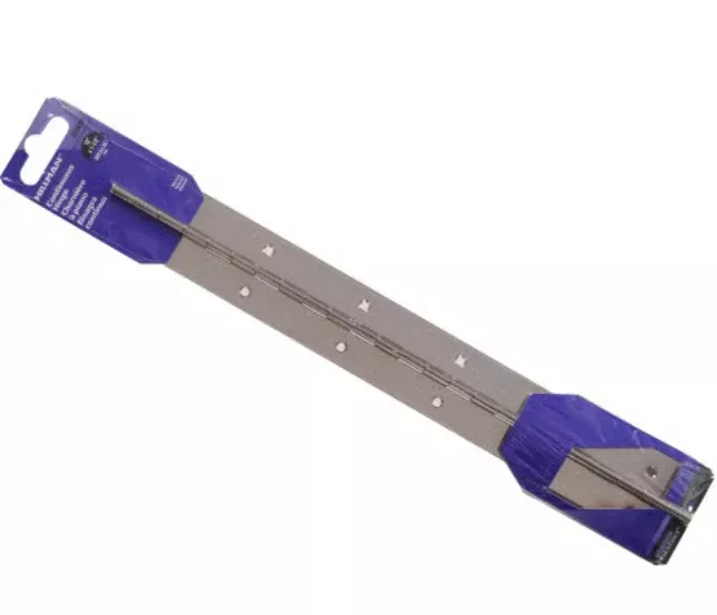 hillman-group-hardware-essentials-continuous-hinge-nickel Hillman Group Hardware Essentials Continuous Hinge Nickel