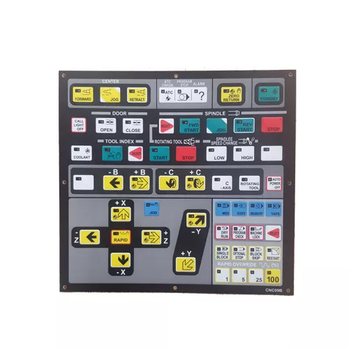 Hitachi Seiki | CNC09B | Main Control Membrane