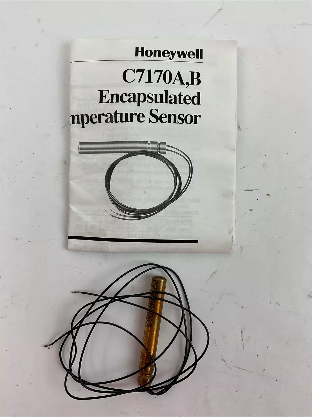 honeywell-c7170a-1002-platinum-ptc-immersion-sensor-3-inch-insertion-temp HONEYWELL C7170A 1002 PLATINUM (PTC) IMMERSION SENSOR 3 INCH INSERTION TEMP