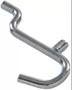HOOK CURVED .148X 1/2 IN ZINC