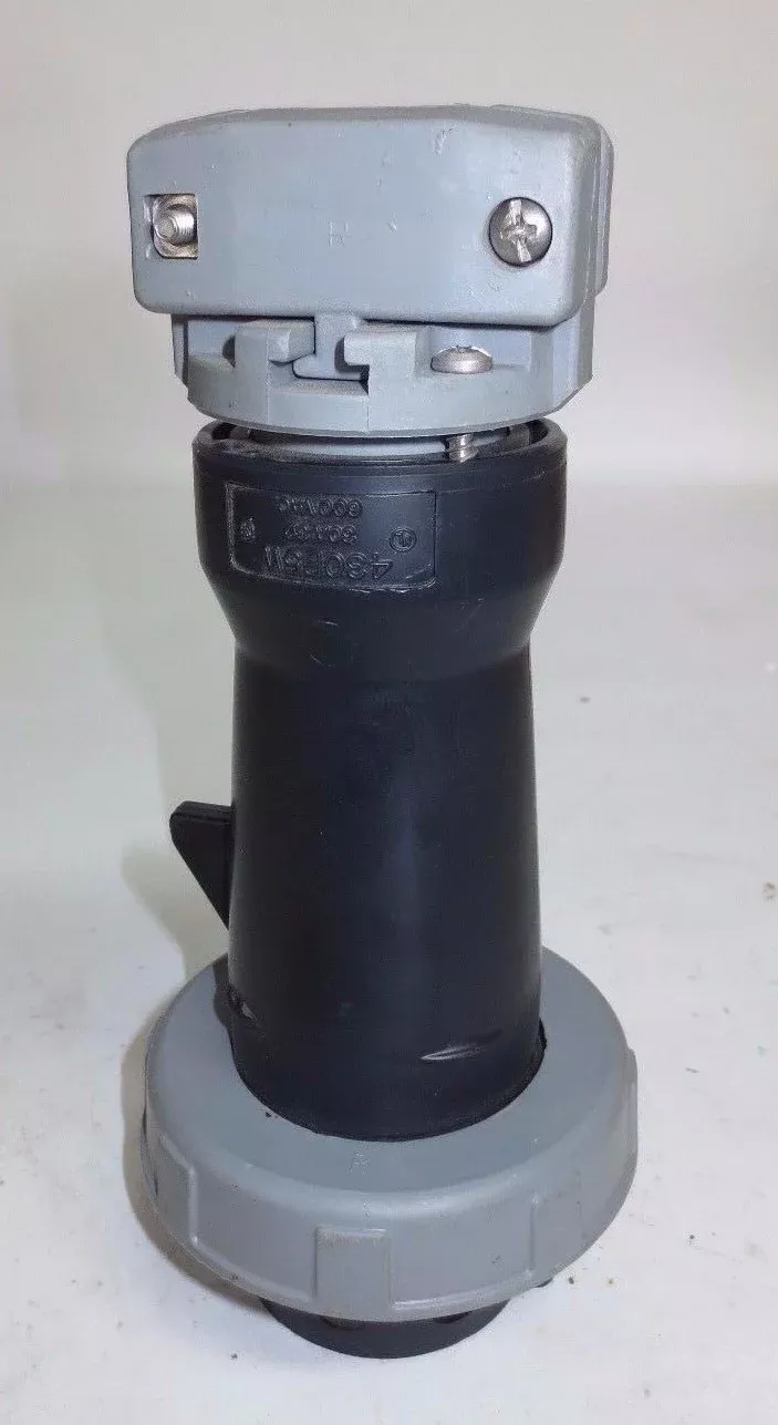 hubbell-430p5w-plug-30a-600v-3p-4w HUBBELL 430P5W PLUG -- 30A, 600V, 3P, 4W