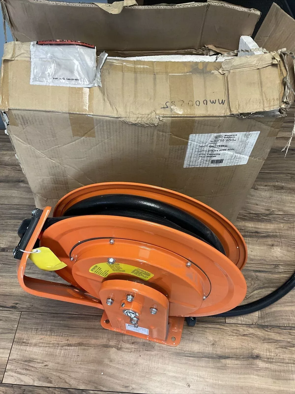 hubbell-ghe7525-l-utility-hose-reel HUBBELL GHE7525-L UTILITY HOSE REEL