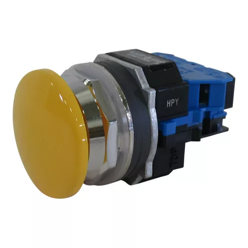 IDEC | ABD310NUY | Yellow Mushroom Pushbutton