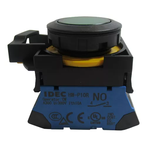 idec-cw1l-m1p10q4g-illuminated-pushbutton IDEC | CW1L-M1P10Q4G | Illuminated Pushbutton