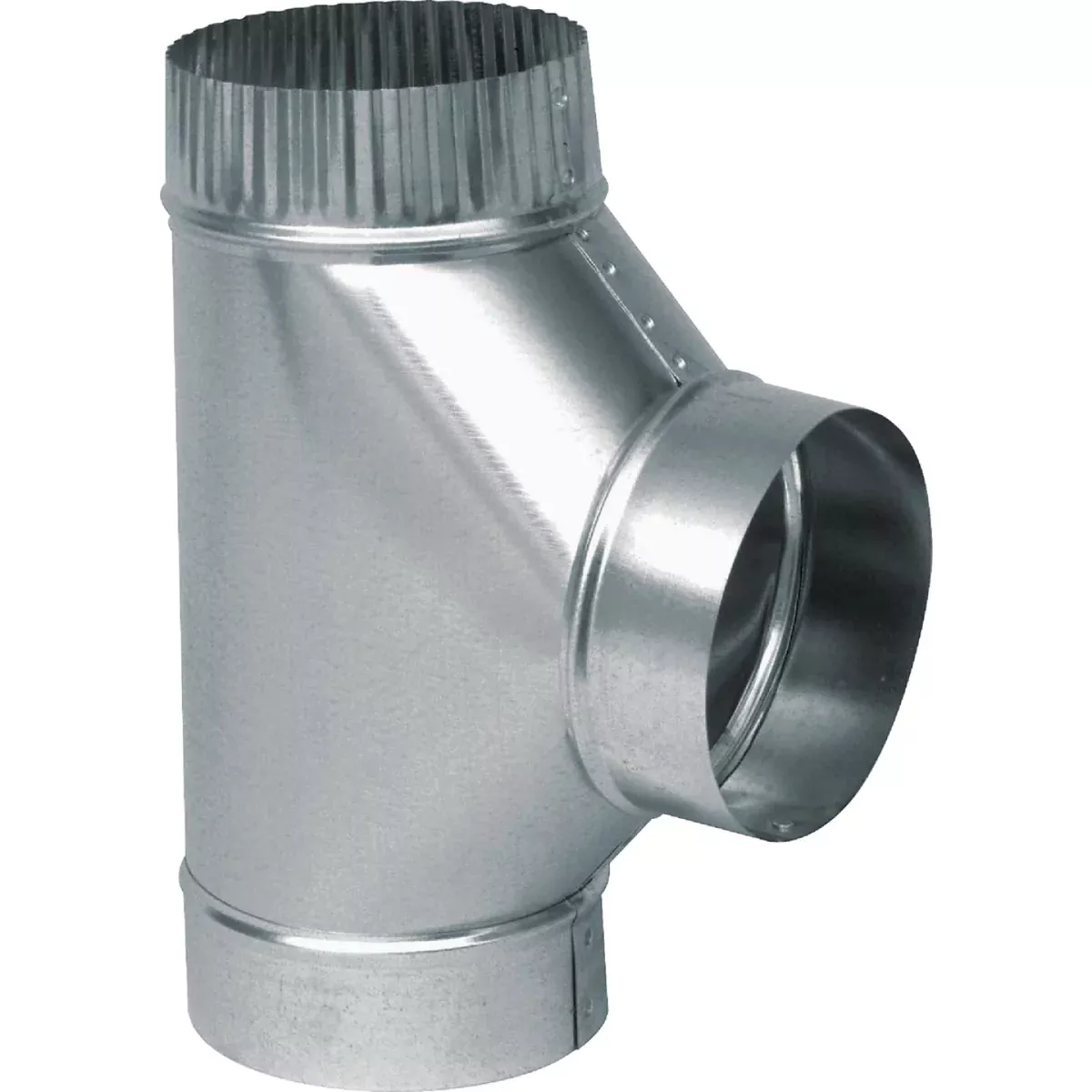 imperial-26-ga-4-in-straight-galvanized-tee Imperial 26 Ga. 4 In. Straight Galvanized Tee