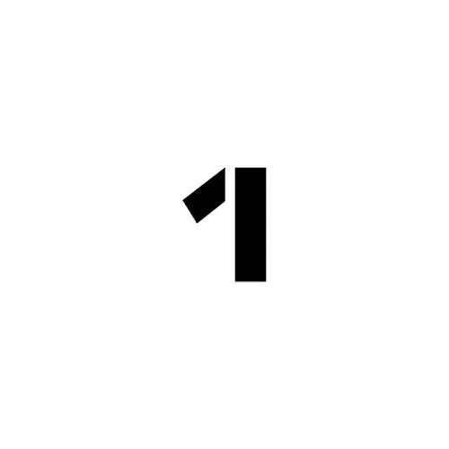 individual-character-stencil-12-number-1 Individual Character Stencil 12" - Number 1