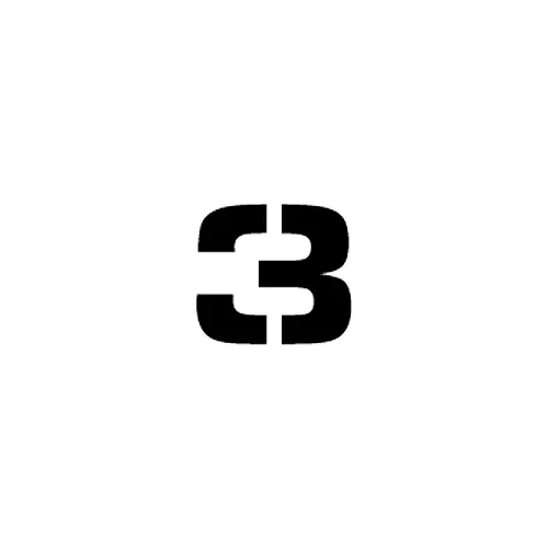 individual-character-stencil-12-number-3 Individual Character Stencil 12" - Number 3