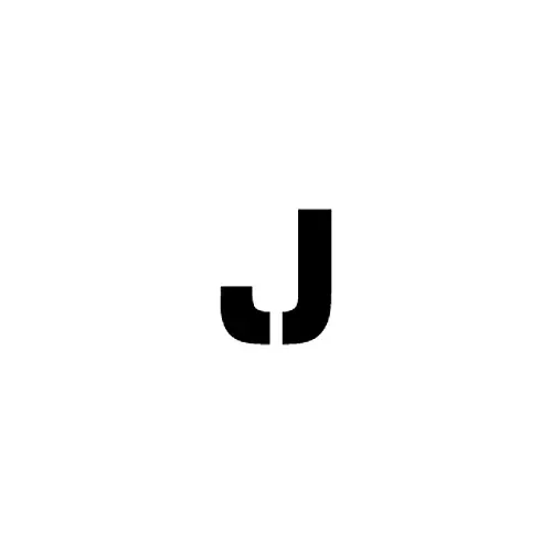 individual-character-stencil-36-letter-j Individual Character Stencil 36" - Letter J