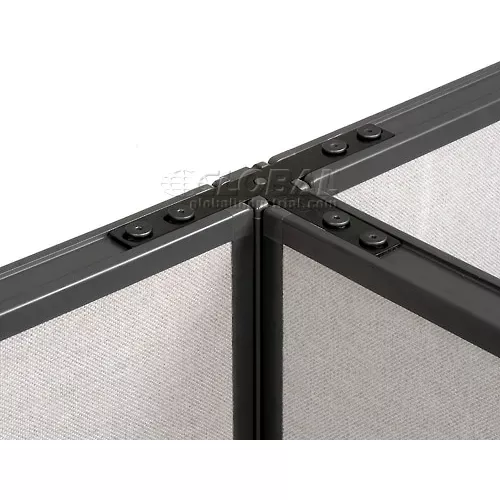 Interion 3 Way Connector Kit For 60"H Panel