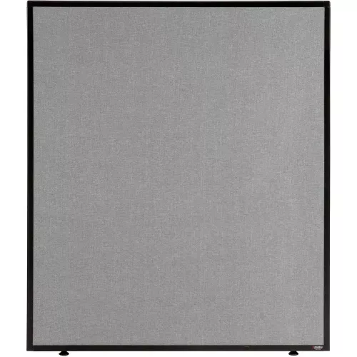 interion-office-partition-panel-36-1-4-w-x-42-h-gray Interion Office Partition Panel, 36-1/4"W x 42"H, Gray