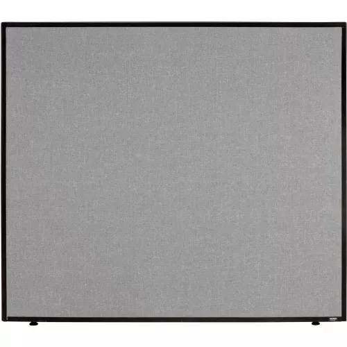 interion-office-partition-panel-48-1-4-w-x-42-h-gray Interion Office Partition Panel, 48-1/4"W x 42"H, Gray