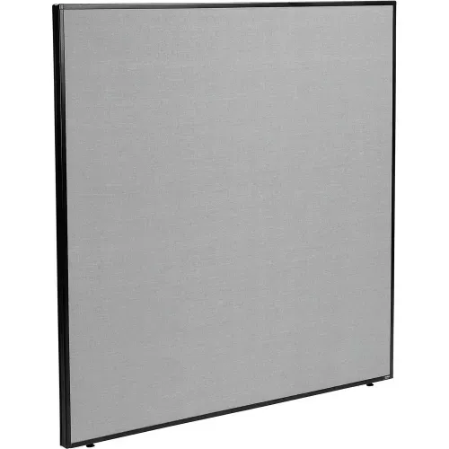 interion-office-partition-panel-60-1-4-w-x-60-h-gray Interion Office Partition Panel, 60-1/4"W x 60"H, Gray