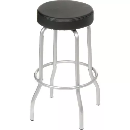 interion-swivel-stool-vinyl-black Interion Swivel Stool - Vinyl - Black