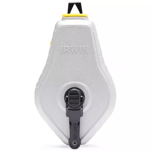 Irwin Strait-Line Classic Aluminum Chalk Reel w/ Red Chalk