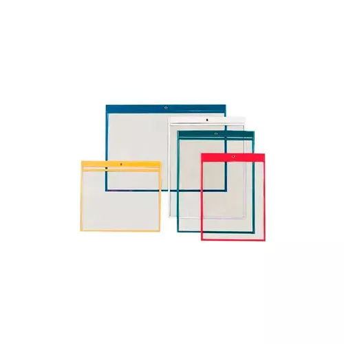 job-ticket-holder-6-x-9-clear-black-edge-25-pcs-pkg Job Ticket Holder, 6" x 9", Clear, Black Edge (25 pcs/pkg)