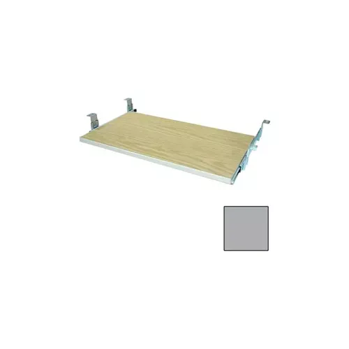 keyboard-shelf-cdc-27-5-8-w-x-16-d-x-4-h-gray Keyboard Shelf for CDC - 27-5/8"W x 16"D x 4"H Gray