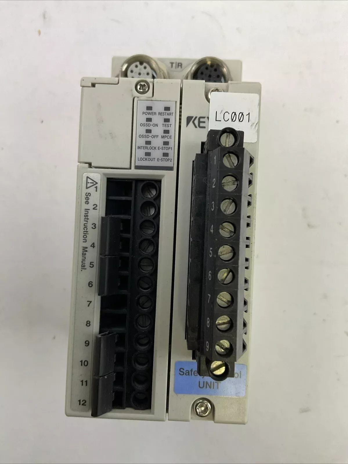 keyence-sl-r11e-safety-control-unit-24vdc-100ma KEYENCE SL-R11E SAFETY CONTROL UNIT 24VDC 100mA