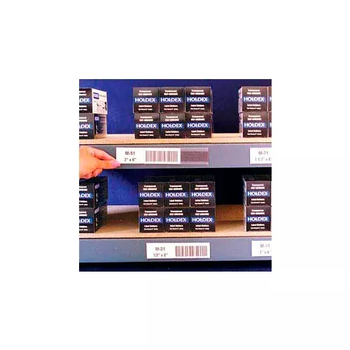 label-holders-2-1-2-x-6-clear-magnetic-12-pcs-pkg Label Holders, 2-1/2" x 6", Clear, Magnetic (12 pcs/pkg)