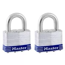 laminated-keyed-alike-steel-padlocks-2-pack-2-in Laminated Keyed-Alike Steel Padlocks, 2-Pack, 2-In.
