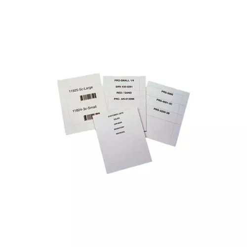 Laser Insert Sheets, Letter - Pref. 1/2" x 6" (1000 pcs/pkg)