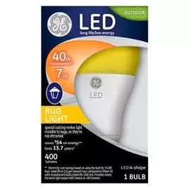 led-yellow-bug-light-bulb-400-lumens-7-watts LED Yellow Bug Light Bulb, 400 Lumens, 7-Watts