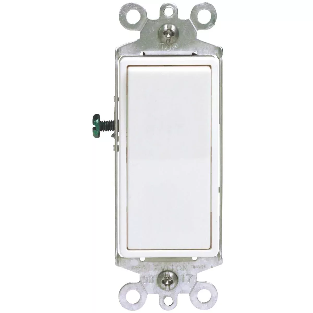 leviton-decora-rocker-white-15a-grounded-3-way-switch Leviton Decora Rocker White 15A Grounded 3-Way Switch