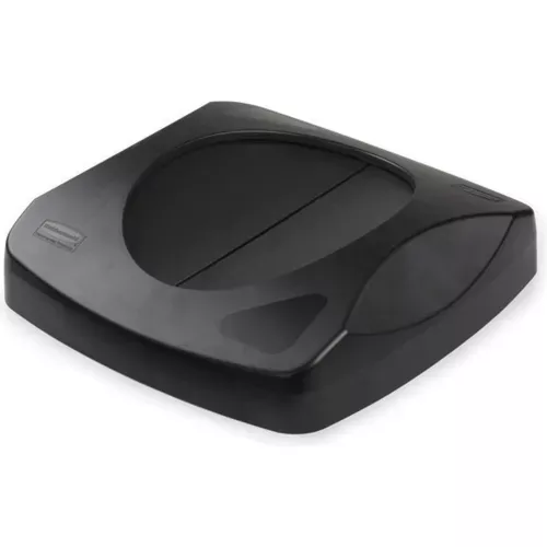 Lid for 23 Gallon Square Rubbermaid Waste Receptacle - Black