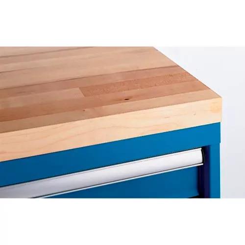 Lista Butcher Block 24"W Shallow Depth Mobile Cabinet Top