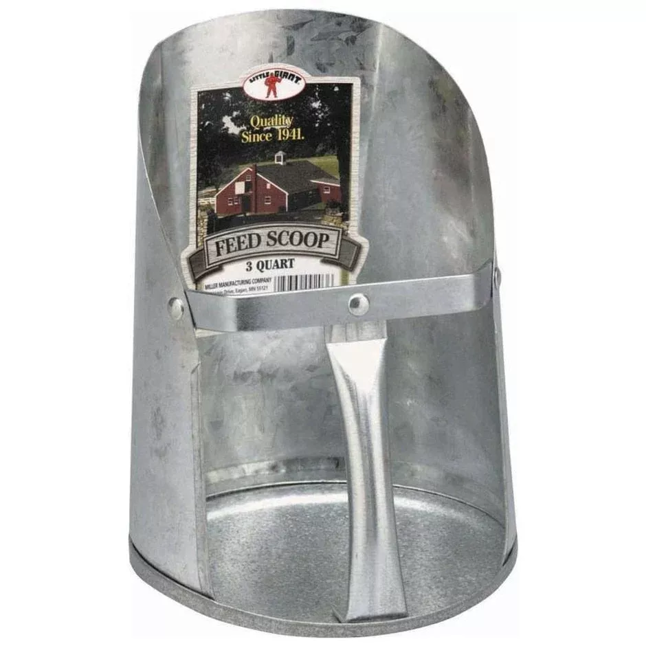 little-giant-galvanized-feed-scoop Little Giant Galvanized Feed Scoop