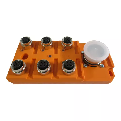 Lumberg Automation | ASBS-6/LED-5/4 | Micro-Actuator/Sensor Distribution Box