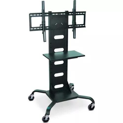 luxor-mobile-flat-panel-tv-stand-37-60-tvs-black Luxor Mobile Flat Panel TV Stand For 37"- 60" TVs, Black