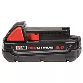 M18 Red Lithium 2.0 Compact Battery Pack, 18-Volt